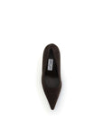 Jimmy Choo Brown Leather High Heel Pumps