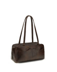 Prada Brown Calf Leather Bos Taurus Shoulder Bag