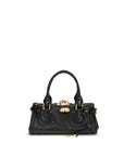 Chloé Black Buffalo Leather Shoulder Bag