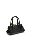 Chloé Black Buffalo Leather Shoulder Bag