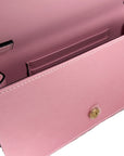 Versace Medusa Crystal Satin Mini Chain Crossbody Bag Purse