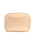 Burberry Small Branded Peach Pink Grainy Leather Camera Crossbody Bag