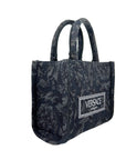 Versace Women'S 'Extra Small Athena' Shopping Bag Black