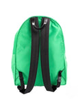 Versace Large Bright Green Nylon Fabric Medusa Shoulder Backpack Bookbag