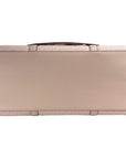 Michael Kors Travel Extra Large Powder Blush PVC Top Zip Weekender Luggage Bag