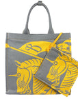 Burberry EKD Canvas Tote Bag With Coin Pouch