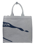 Burberry Navy EKD Canvas Tote Bag With Coin Pouch