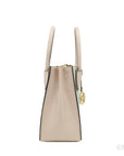 Michael Kors MICHAEL KORS Mercer 35S1GM9M2B Medium Logo And Leather Accordion Crossbody Bag In Powder Blush Multi