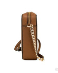 Michael Kors Women'S Zipper Closure Saffiano Leather Crossbody Bag