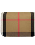 Burberry Small Leather Madison Crossbody Check Bag