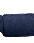 Versace Medusa Navy Nylon Belt Bag Waist Fanny Pack Purse