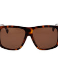 Max Mara Brown Acetate Sunglasses