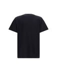 Ganni Black Cotton T-Shirt