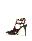 Valentino Garavani Black Goatskin High Heel Pumps