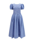 Ganni Blue Cotton Casual Dress