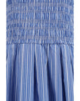 Ganni Blue Cotton Casual Dress