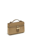 Tory Burch Beige Calf Leather Bos Taurus Handbag