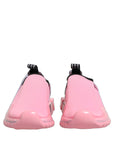 Dolce & Gabbana Pink Slip On Low Top Sorrento Sneakers Shoes