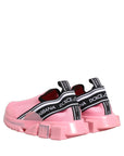 Dolce & Gabbana Pink Slip On Low Top Sorrento Sneakers Shoes