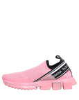 Dolce & Gabbana Pink Slip On Low Top Sorrento Sneakers Shoes
