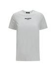 Balmain White Cotton T-Shirt