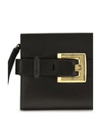 Balmain Black Lamb Ovis Aries Aries Clutch Bag
