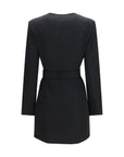 Balmain Black Wool Oves Aries Blazer