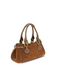 Chloé Brown Calf Leather Bos Taurus Handbag