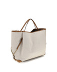 Chloé Beige Cotton Shoulder Bag