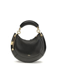 Chloé Black Calf Leather Bos Taurus Shoulder Bag