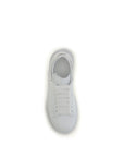 Alexander McQueen White Calf Leather Bos Taurus Platform Sneakers
