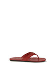 Prada Multicolor Calf Leather Bos Taurus Flat Sandals