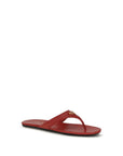 Prada Multicolor Calf Leather Bos Taurus Flat Sandals