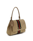 Gucci Beige Calf Leather Bos Taurus Handbag