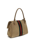 Gucci Beige Calf Leather Bos Taurus Handbag