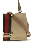 Gucci Beige Calf Leather Bos Taurus Handbag