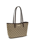 Gucci Beige Polyester Handbag
