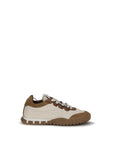 Miu Miu Beige Polyamide Athletic Sneakers