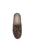 Miu Miu Brown Calf Leather Bos Taurus Slip-On Loafers