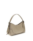 Prada Gray Calf Leather Bos Taurus Shoulder Bag