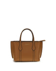 Tory Burch Brown Calf Leather Bos Taurus Shoulder Bag