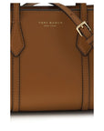 Tory Burch Brown Calf Leather Bos Taurus Shoulder Bag