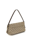 Gucci Brown Polyester Handbag