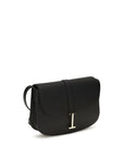 Tom Ford Black Calf Leather Bos Taurus Shoulder Bag