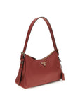 Prada Multicolor Calf Leather Bos Taurus Shoulder Bag