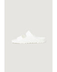 Birkenstock White Plastic Flat Sandals