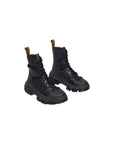 Dr. Martens Black Leather Lace-Up Boots