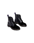 Dr. Martens Black Leather Lace-Up Boots