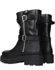 Christian Dior Black Leather Ankle Boots