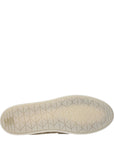 Prada Beige Leather Slip-On Loafers